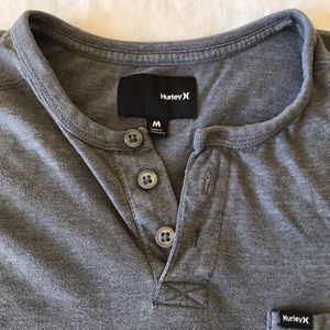 Hurley long sleeve henley